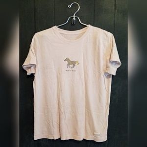 Life is Good "Hot to Trot" tshirt